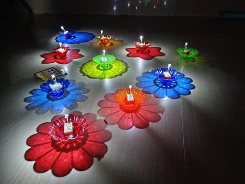 🪔 3D WATER REFLECTIVE DIYA SET 🪔